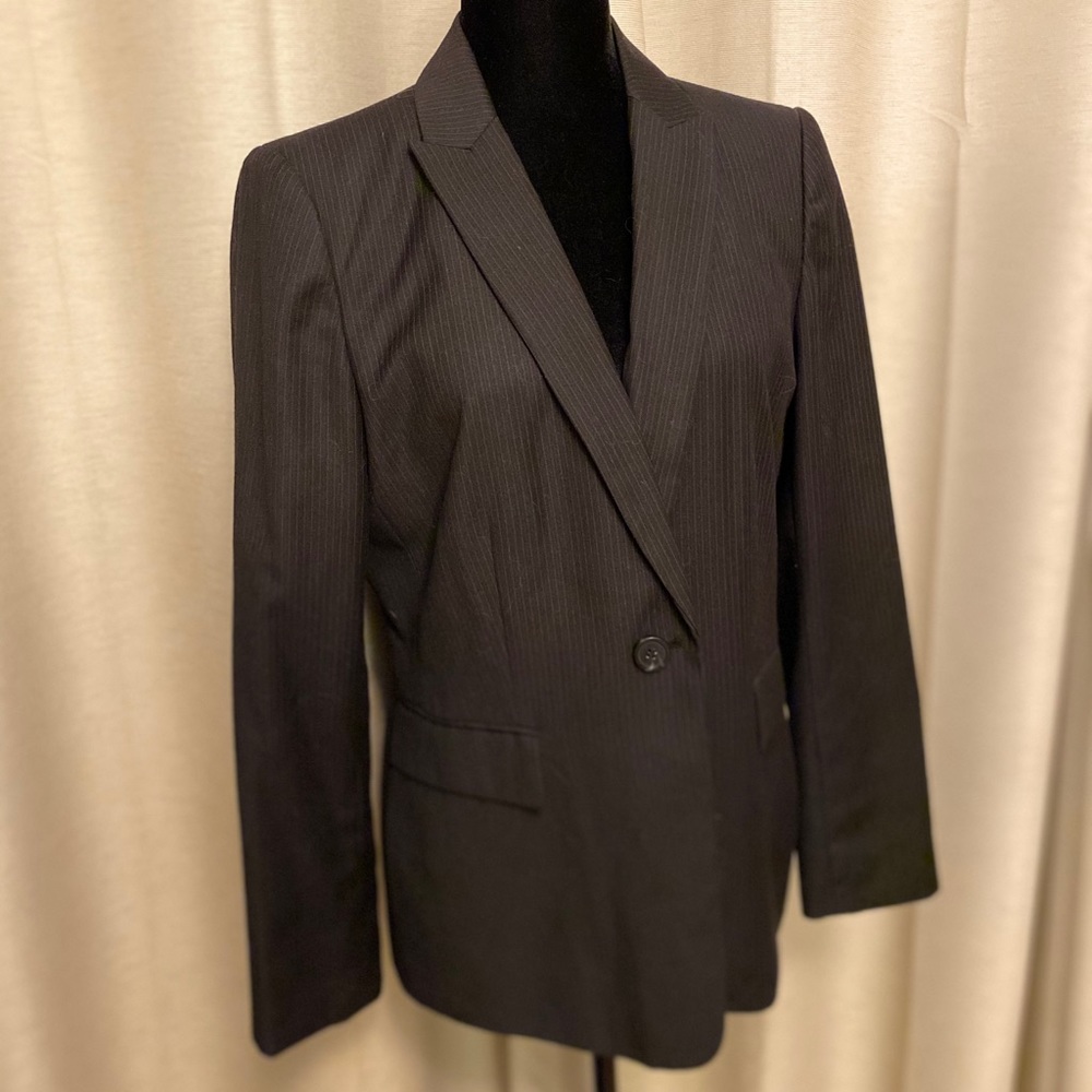 Calvin Klein Pinstriped Suit Size 10